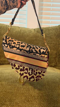 Image 4 of  Leopard saddle bag