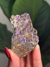 Image 2 of NATURAL IRIDESCENT CHALCOPYRITE- MOROCCO- D