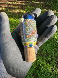 Image 1 of Multi Colored Wrap N Rake Pocket Size Mag Jar 