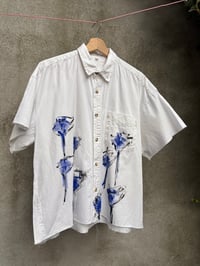 Image 4 of Common poppy blue - XL boxy