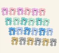 Image 1 of Coloured Bear Collection
