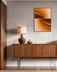 Image 3 of 'Serenity' 250gsm Matt Art Print Vintage Groove Design