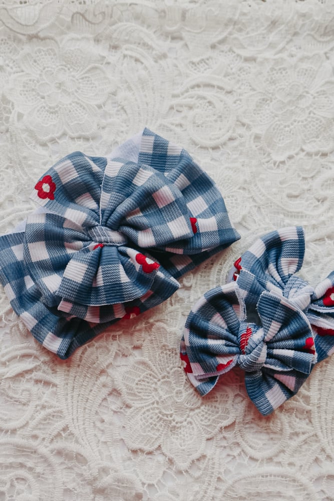 Image of BLUE JEAN GINGHAM