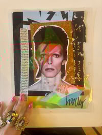 Image 2 of “David Bowie” Laminated Collage