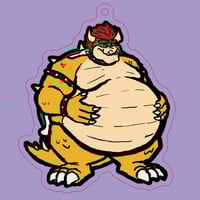 Image 2 of Bowser Keychain