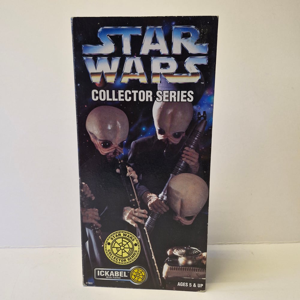 Image of Star Wars Cantina Band Ickabel 12 Inch Collector Series Action Figure boxed 1996