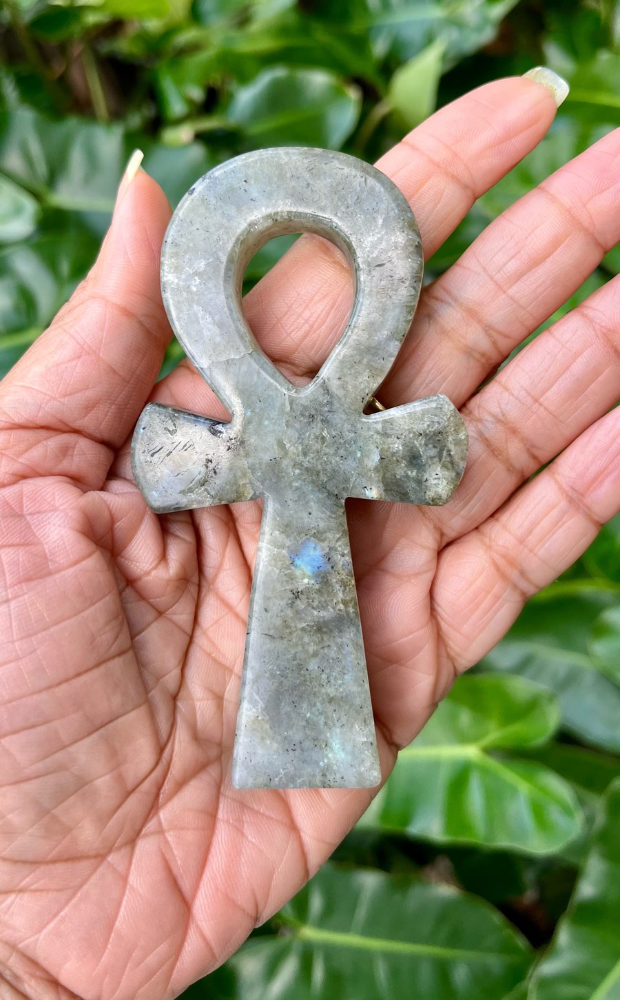 Image of Labradorite Ankh