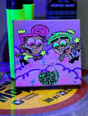 Cosmo and Wanda mini canvas 