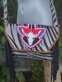 Image 7 of Barca Bag - Grey zebra