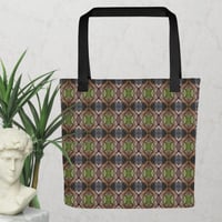 Image 1 of Dahlia Ground Leaves Tote Bag