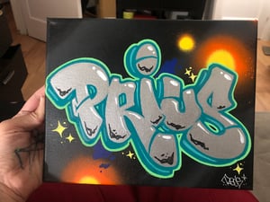 Image of CUSTOM NAME CANVAS