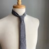 Charcoal Chambray Necktie