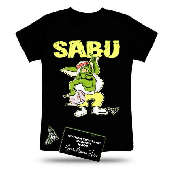 Image of Ticket & Sabu Tshirt Bundle 