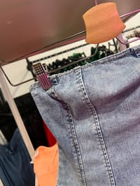 Image 2 of denim light bustier 