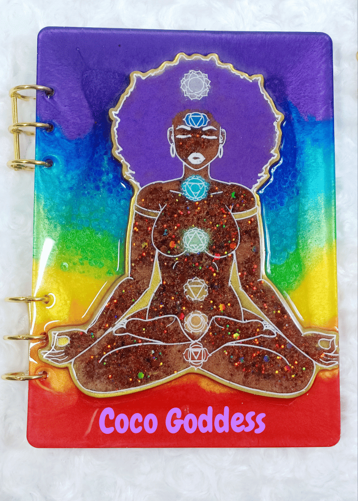 Image of "Chakra Goddess" Notebook