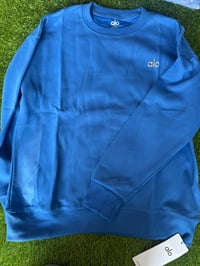 Image 2 of blue crew neck 