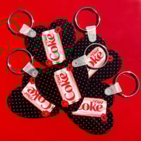 Image 1 of Fridge Cig Double-Sided Keychain