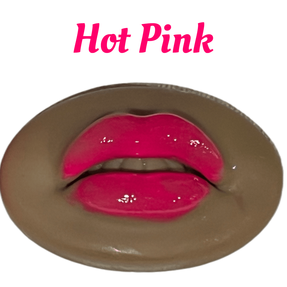 Hot Pink Lip Gloss