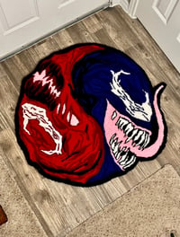 Venom Vs Carnage Rug 