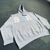 Image 4 of Varsity Letterman Hoodie {Gray}