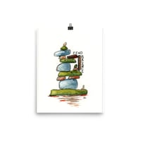 Image 1 of "Find Balance" Art Print