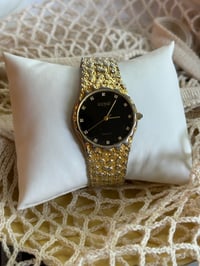 Image 1 of Textured Gold Watch