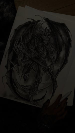 Image of DEMON REAPER PRINT