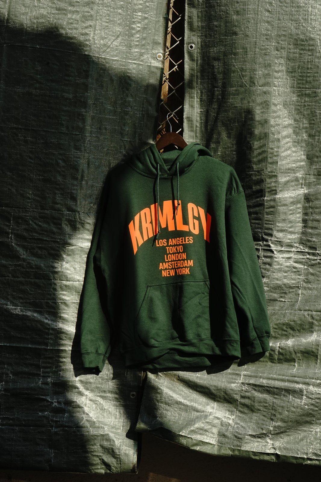 World Wide Hoodie // Forest Green | Krimology™