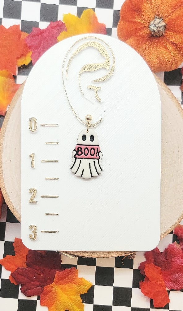 Image of BOO Ghost Earrings