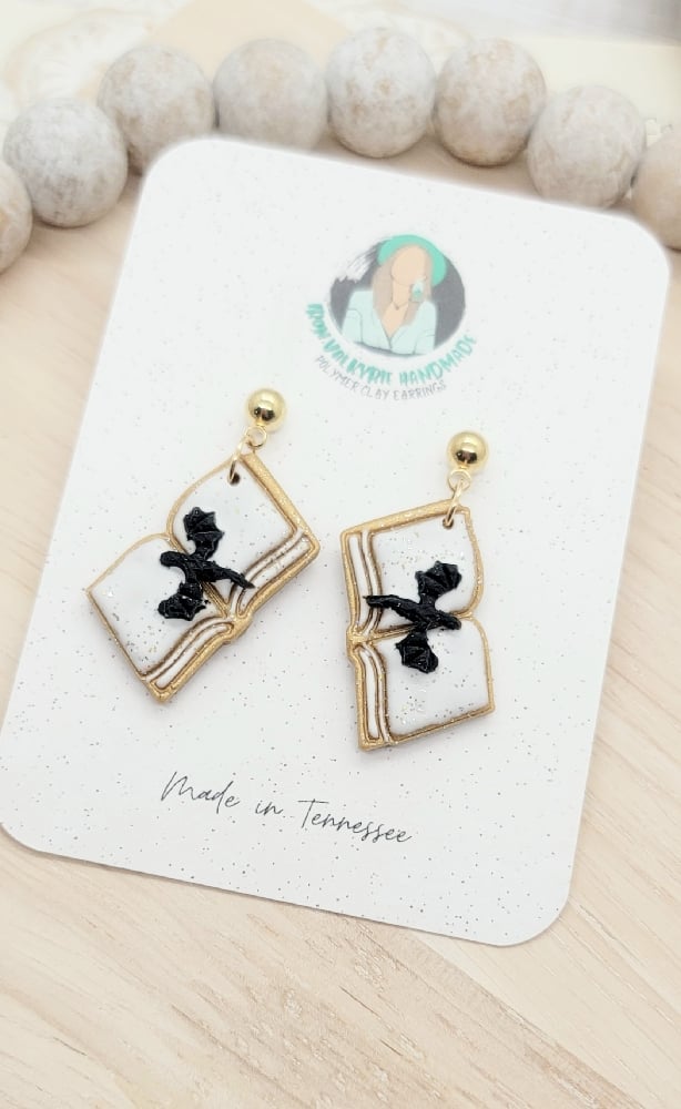Image of Fantasy Bookish Dangles 