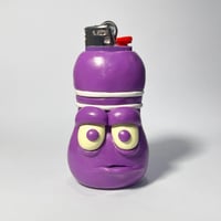 Image 3 of Purple Bowling Pin 1 Of 1 Clay Lighter Case