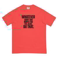 Image 3 of Whatever Goofy - Unisex garment-dyed heavyweight t-shirt