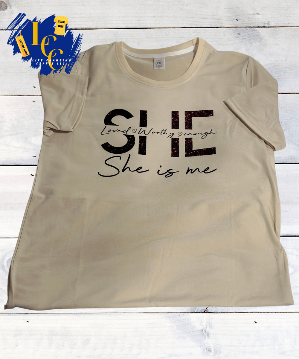 Image of She is    