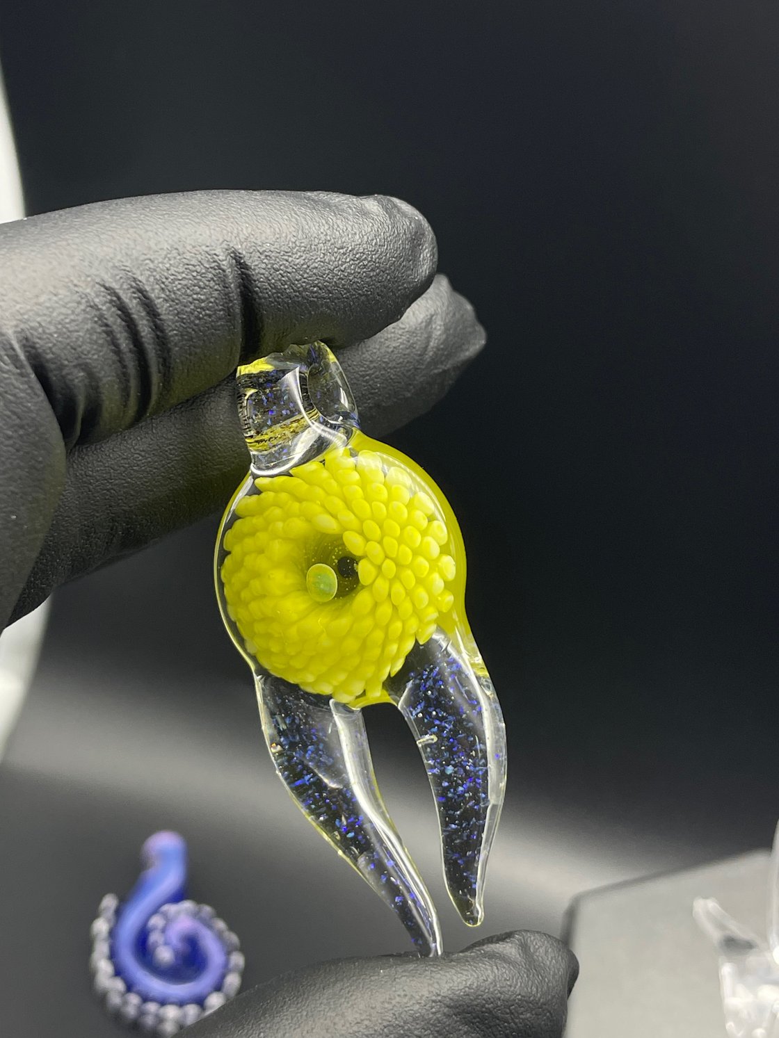 Image of Yellow horned opal implosion 