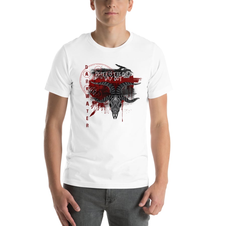 Image of Officially licensed Babalon red skull Unisex t-shirt