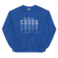 Image 2 of Triple Cheer Unisex Sweatshirt