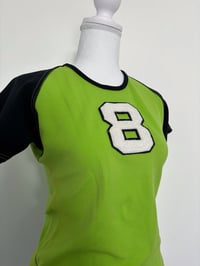 Image 2 of 00s Green 8 t shirt // M