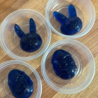 Image 1 of 'Blue Cotton Candy' Easter Jelly Soaps