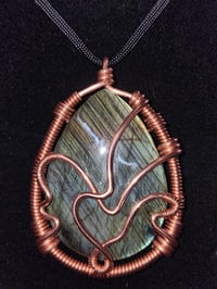 Labradorite Pendant #5, Madagascar 