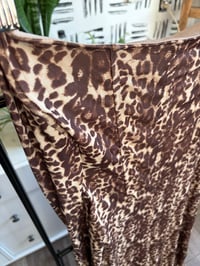 Image 2 of NWT fashion nova sheer leopard jumper 