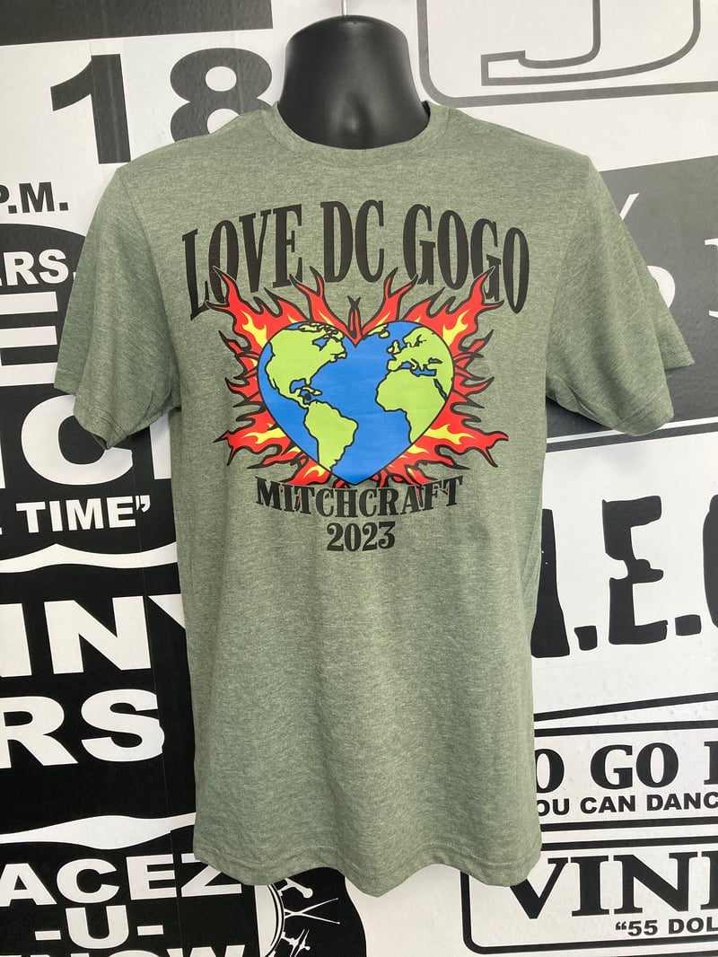 LOVE DC GOGO CREAM COMMANDERS Tshirt