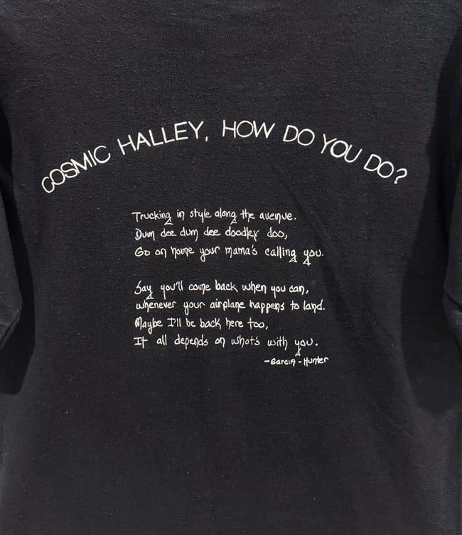 Grateful Dead 1986 Cosmic Charlie (Halley) Lot T-Shirt - Size M