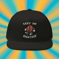 Image 1 of Keep on Breathin' Flat Bill Cap