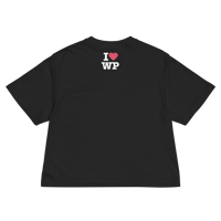 Image 2 of I Love Water Polo Women’s heavyweight boxy pocket tee - Dark Colors