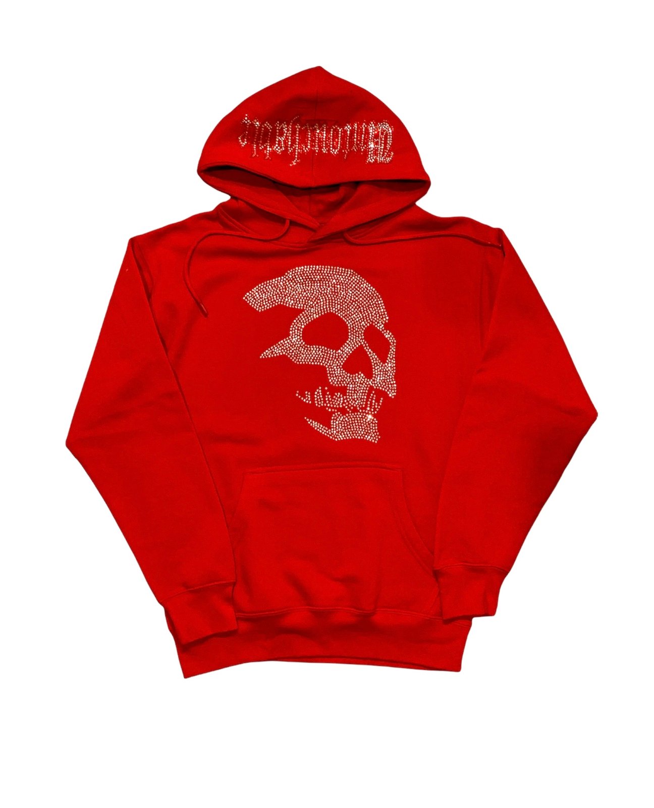 Untouchable Lifestyle Skullgang Hoodie (Red) | Untouchablelifestyle