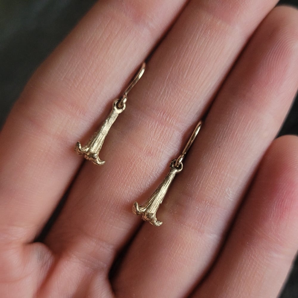 Image of Petite Brugmansia Earrings
