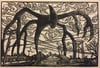 Mind Flayer Block Print