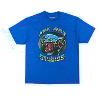 Image 1 of CHROME PANTHER TEE - BLUE