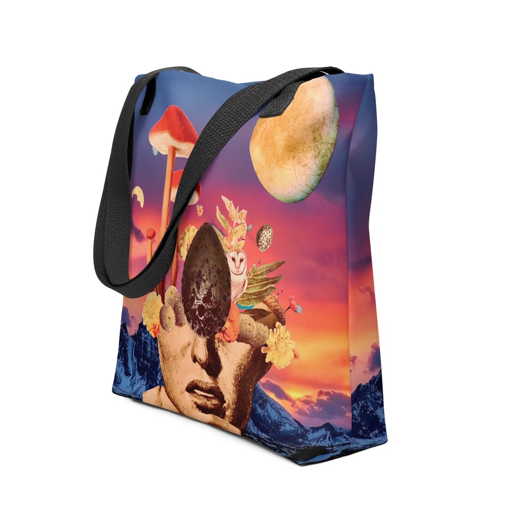 Image of The Sun Sets Best in the West - All Over Print Tote bag