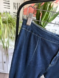 Image 2 of Denim wide leg pants 